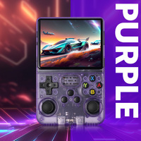 Console de jeu portable rétro PSP R36S Open Source 3,5 pouces HD avec écran tactile, joystick, système d'exploitation ARKOS, BA Arcade, transfrontalier