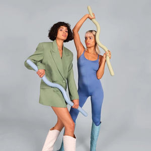 Barra de Yoga Premium de Forma Ovalada, Diseño Plegable, Construcción Duradera, Núcleo de Hierro Fundido, Revestimiento de Silicona Antideslizante, Uso en Gimnasios - Product Image 5