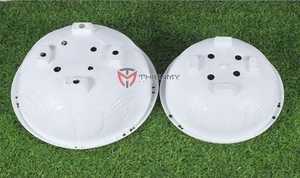 Jardinière suspendue en plastique écologique CM290-CM360, plusieurs tailles, décorative pour l'extérieur, vente en gros de pots de fleurs en plastique - Product Image 3