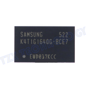 Nieuwe en originele K4T1G164QQ-HCE7 K4T-serie geheugen-IC 1Gb <span class=keywords><strong>DDR2</strong></span> <span class=keywords><strong>SDRAM</strong></span> 800MHz PC2-6400 halogeenvrij BGA84 geïntegreerd circuit - Product Image 1