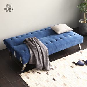 Canape lit KD-sofá cama plegable 2 en 1, sofá convertible de terciopelo, bajo precio - Product Image 1
