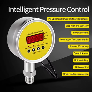 Manómetro digital <span class=keywords><strong>de</strong></span> acero inoxidable G1/2 inteligente 0-60MPa con salida <span class=keywords><strong>de</strong></span> <span class=keywords><strong>un</strong></span> relé, controlador <span class=keywords><strong>de</strong></span> presión, ¡gran oferta con envío gratis! - Product Image 6