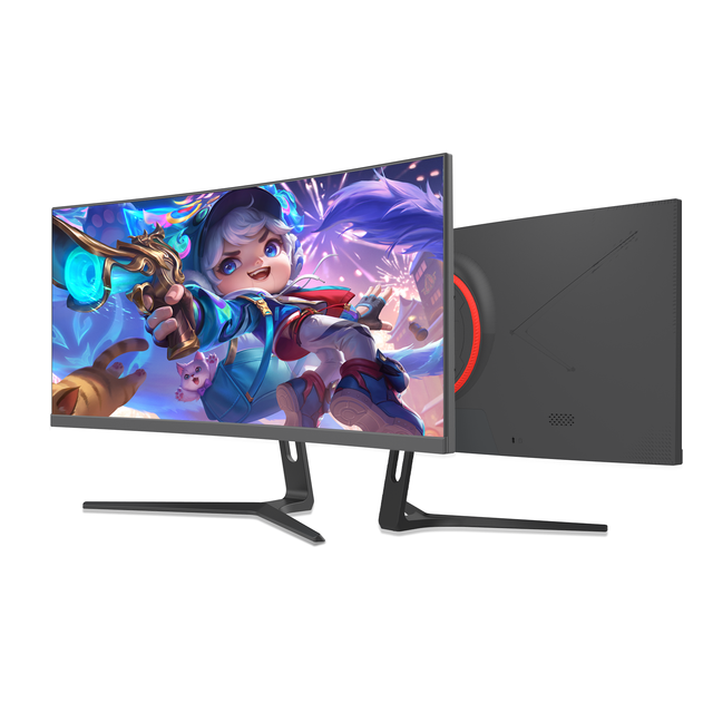Factory Price OEM 30 Inch Curved Screen 2560x1080 2K 200Hz VA Panel 1ms Response Time DP Freesync Gaming Monitor