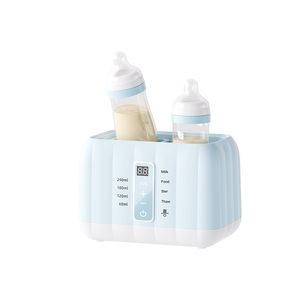 Chauffe-biberon double 4-en-1 : Stérilisateur vapeur, décongélateur et chauffe-aliments pour bébé avec écran LED – Personnalisable OEM/ODM - Product Image 1