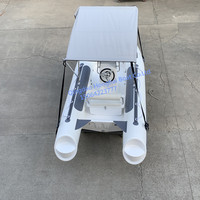NOUVEAU Offre Spéciale certificat CE RIB390 RIGIDE bateau gonflable de coque de fibre de verre