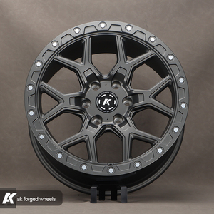 Roue tout-terrain Wangu Custom Beadlock 17 18 20 pouces Roues forgées Jantes <span class=keywords><strong>4x4</strong></span> 6x139.7 Roue tout-terrain pour Isuzu D Max Jeep Ford <span class=keywords><strong>Ram</strong></span> - Product Image 1