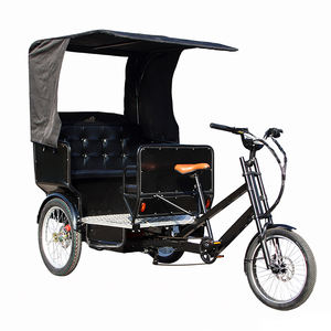 Tricycles à assistance au pédalage E Rickshaw Vélo cargo électrique à 3 roues Vélo cargo/passagers Taxi Vélo <span class=keywords><strong>Voiture</strong></span> de <span class=keywords><strong>mariage</strong></span> avec frein à disque hydraulique - Product Image 1