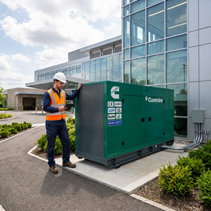 เครื่องกำเนิดไฟฟ้าดีเซลแบบพกพา Weichai Cummins 30kva 40kva 50kva ระบบสตาร์ทอัตโนมัติแบบเงียบพิเศษ สำหรับใช้ในโรงงานอุตสาหกรรม - Product Image 2