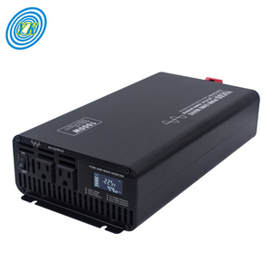 Inversor de Corriente de 600W-5000W de Corriente Continua a Corriente Alterna con Pantalla LCD y Onda Sinusoidal Pura para Electrodomésticos - Product Image 1