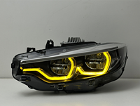Faro LED Ikon Style V2 para BMW Serie 4 F32 F82 F83 M4, Doble Color 6000K, Nueva Actualización, Luz Alta/Baja, Luz Antiniebla, 12V