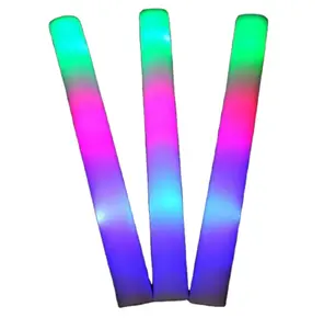 new trendLED Glow Foam Stick for Halloween New Year Party Supplies Light Un Stick for Weddinp FoamBatog Concertwithfactoryprice