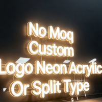 Enseigne néon LED personnalisée, lettres lumineuses LED en acrylique, enseigne néon personnalisée pour fête, logo de magasin, décoration de club, enseigne néon personnalisée pour bar, enseigne néon pour boîte de nuit