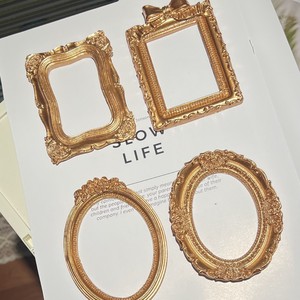 European Style Resin <b>Photo</b> <b>Frame</b> <b>Mini</b> Vintage Decor For Jewelry Display Accessories - Product Image 3
