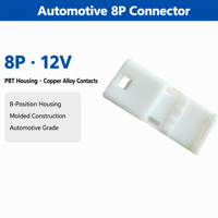 1473793-1 Penjualan Langsung Pabrik Kabel Harness Konektor Mobil Domestik 12V 8P Kontak Paduan Tembaga Casing PBT Cetakan