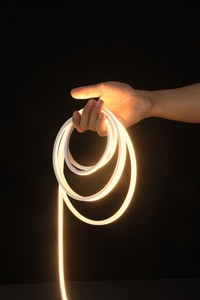 Safe 12V 24V Low Voltage 6x6mm DC <b>LED</b> Neon Wire Eco-friendly Silicone Encapsulation for Home Bedroom Wardrobe Accent Light - Product Image 2
