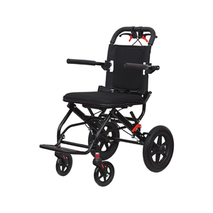 Silla de Ruedas Plegable Ligera de Alta Calidad para Viajes en Avión, con Freno de Mano, para Niños y Adultos - Product Image 1
