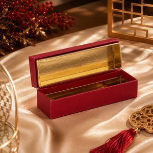 Caja de Regalo Rígida de Lujo con Tapa Abatible y Grabado en Relieve con Lámina UV para Dulces y Chocolates Premium - Product Image 3