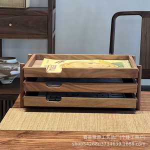 Office Desktop <b>Storage</b> <b>Box</b> A4 Size Multi Layer <b>Drawer</b> Organizer For Home Office Use - Product Image 1