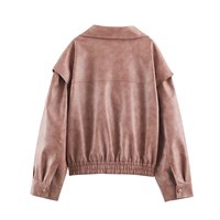 TAOP&ZA Blouson Bomber Femme Style Western (Nouvelle Collection Automne 2026) : Vintage, Sophistiqué, Minimaliste et Tendance 4391853