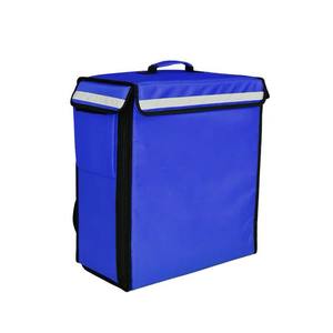 Nhiệm Vụ Nặng Nề 600D Không Thấm Nước Cách Nhiệt Ba <span class=keywords><strong>L</strong></span>ô Cho Xe Máy/Xe Đạp/Xe Tay Ga Thực Phẩm Giao Hàng Chuyển Phát Nhanh Nhiệt Dây Kéo Đóng Cửa Thực Phẩm - Product Image 3