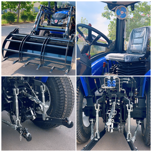 Tractor Agrícola de Ruedas 4x4 Eficiente de 100HP para Arado y Labranza de Campos de Arroz con Gran Capacidad de Elevación y Potente Sistema Hidráulico - Product Image 5