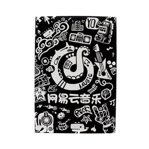 LABON-papel grueso <span class=keywords><strong>de</strong></span> cuero Pu, cuaderno <span class=keywords><strong>de</strong></span> etiqueta privada con impresión personalizada completa <span class=keywords><strong>de</strong></span> música - Product Image 4