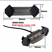OVOVS Contrôle Bluetooth RGB Lumière LED de calandre avant RGB pour Toyota Tacoma 2016-2019