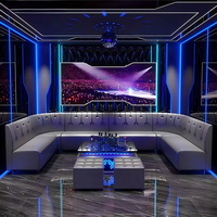 Nouvelle Arrivée : Comptoir de Bar LED Personnalisé pour Fast-food, KTV, Boîte de Nuit, Salon de Bar, Mobilier de Boîte de Nuit