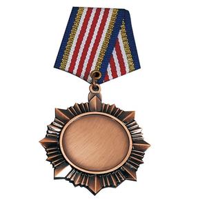 Precio de fábrica Medalla personalizada Cinta de metal Actividad 3D Medallas chapadas en oro Premios Medalla de honor - Product Image 5