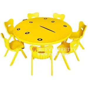 India Kids Table Desk Chairs Wooden Children Furniture Used Preschool Furniture for Sale