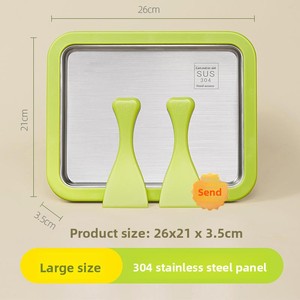 Đa Chức Năng Lạnh Ngọt Ngào Thực Phẩm Tấm Sữa Chua Và <span class=keywords><strong>Ice</strong></span> Cream Maker Với 2 Phế Phẩm Cán Tấm Sữa Chua Và <span class=keywords><strong>Ice</strong></span> Cream Công Cụ - Product Image 4