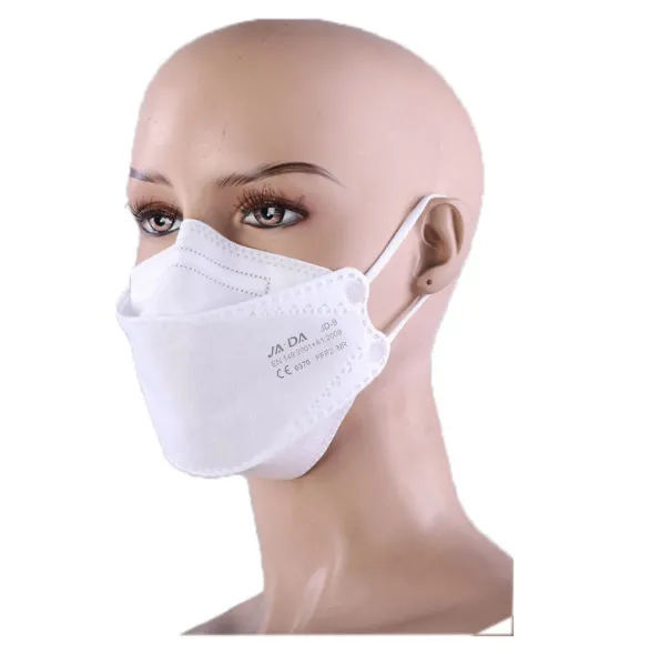 Máscara ffp2 não-tecido de atacado, máscara para proteção contra poeira descartável