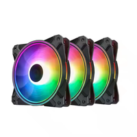 Harga terbaik Deepcool Case penggemar CF120 WH-3 in RGB-LED Case penggemar untuk Gaming komputer pendingin kipas PWM