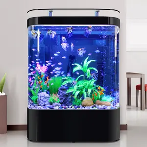 aquariums & accessories Best Selling Customizable Big Huge Clear Round Acrylic Fish Tank Aquarium