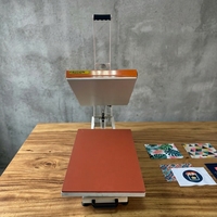 Presse à chaud multifonction compacte, nouvelle, double tension 220V/110V, gravure sur fente en T, pour emballages en cuir/papier