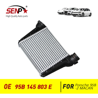 SENP 95B 145 803 E Intercooler Charge Air Cooler Cocok untuk Porsche Macan 95B.2 Turbo Suku Cadang Sistem Pendingin