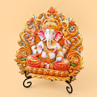 Figurines Ganesha Shiva en résine 3D personnalisées en gros pour le culte Ornements d'art hindou Ornements décoratifs pour la maison Modèle de modèle