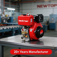 Moteur Diesel Industriel en Gros 186F 9 CV 4 Temps avec Carter Renforcé et Faible Consommation de Carburant pour Machines Agricoles OEM