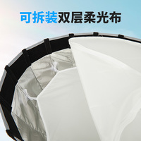 Tushi Deep Parabolic Softbox 60/90/120cm 16 Rids Bowens Mount Honeycomb Grid Diffuseurs Rapidement Photo Studio Accessoires