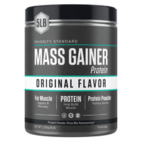 Offre Spéciale – Vente en Gros OEM – Poudre Protéinée Gainer de Masse Saveur Originale 5LB (75 Doses) – Supplément Nutritionnel Sportif en Vrac