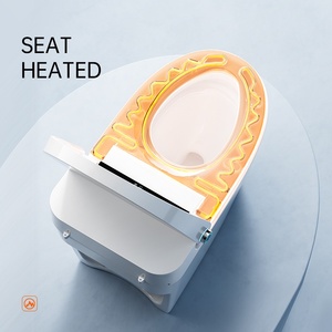 Inodoro multifuncional inteligente Wc Uso eficiente en el agua Promocional Varios Durable Montado en el piso Forma de cuenco Bidet Inodoro inteligente - Product Image 3