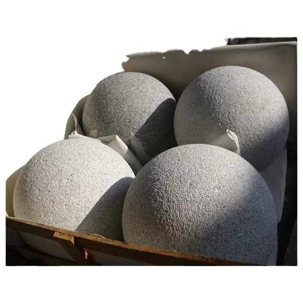 Goedkope Graniet Steen Ballen Spheres Voor Tuin Decoratie