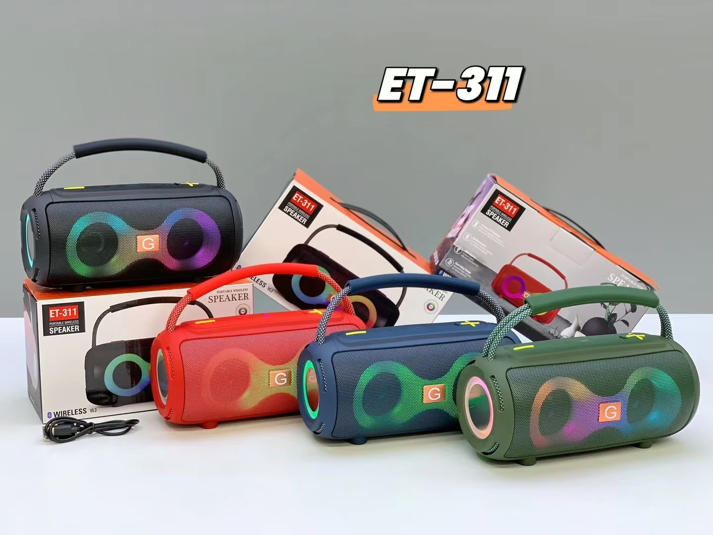 SHIOU ET311 Portable Bluetooth Speaker - Party & Outdoor