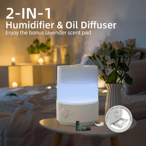 Humidificador Portátil Ultrasónico de 2L con Control de Apagado Automático y Boquilla Giratoria, Ideal para Uso en Casa u Oficina - Product Image 3