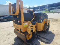 Rouleau compacteur tandem hydraulique vibrant à double tambour HAMM HD10 HD10C d'occasion, 720 mm, moteur diesel Kubota, norme EU Stage V/EPA Tier 4, 3500 kg