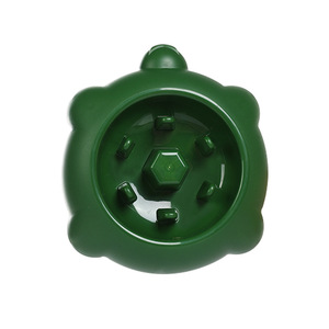 Bán Buôn Cao Cấp Thiết Kế Vui Vẻ Vật Nuôi Bát Ngăn Chặn Nghẹt thở Rùa Ếch Vật Nuôi Mèo Con Chó Chậm Ăn Bát - Product Image 3