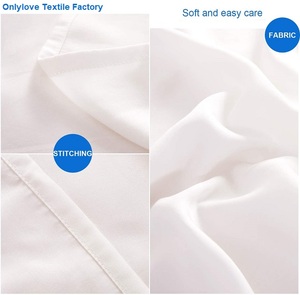 Federa in Sateen Bianco Certificato OEKO-TEX 100% Bambù Naturale <span class=keywords><strong>con</strong></span> Chiusura a Busta, Design Personalizzabile Stampa Vegetale/Animale - Product Image 6