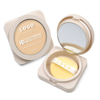 Nouveautés Poudre Compacte Bronzante Végétalienne Imperméable Contrôle du Sébum, Maquillage Contouring Visage Marque Privée, Poudre Pressée Mate
