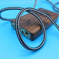 Système audio de voiture AUX en cuivre monocristallin épaissi à 16 brins Paire de câbles d'enregistrement de 3.5mm Paire de câbles audio pour casque d'écoute mâle de 3.5mm