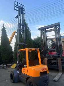 TCM FD30 Mini chariot élévateur diesel d'occasion Moteur japonais Isuzu Capacité de 3 tonnes Chariot élévateur à fourche automatique à combustion interne de 4500mm - Product Image 3